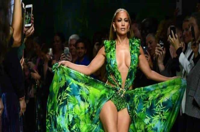 JLO en desfile de Milán JLO en desfile de Milán