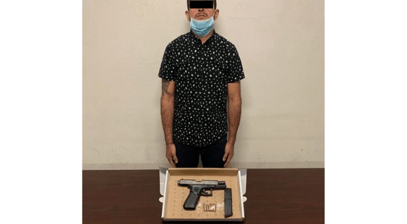 Detiene la Guardia Estatal de Seguridad e Investigación a hombre armado Detiene la Guardia Estatal de Seguridad e Investigación a hombre armado