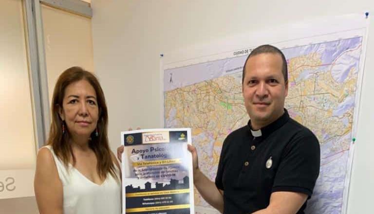 Ayuntamiento promueve terapias ante crisis por covid-19 en conjunto con arquidiócesis de Tijuana Ayuntamiento promueve terapias ante crisis por covid-19 en conjunto con arquidiócesis de Tijuana