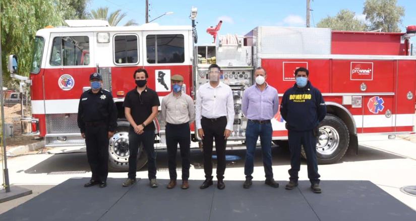 Recibió Ayala maquinaria y equipo para bomberos Recibió Ayala maquinaria y equipo para bomberos