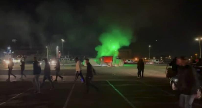 Incendian centro de pruebas Covid en Holanda por toque de queda