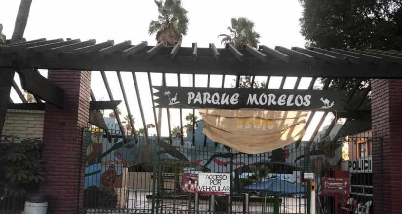Cierran parque Morelos y de La Amistad por condiciones climáticas