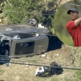 Tiger Woods sufre accidente automovilístico
