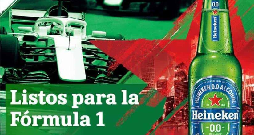 Heineken® enciende los motores y trae de vuelta la magia de la Fórmula 1® a sus consumidores Heineken® enciende los motores y trae de vuelta la magia de la Fórmula 1® a sus consumidores