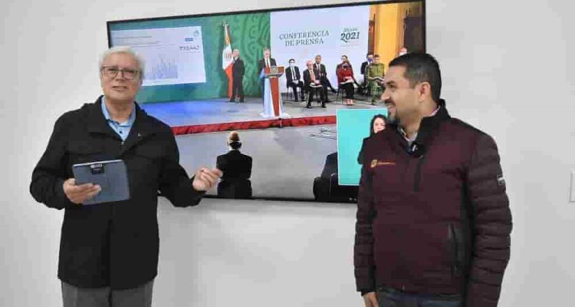 Reconoce la Federación al Gobernador Jaime Bonilla por los avances en la vacunación contra Covid en BC Reconoce la Federación al Gobernador Jaime Bonilla por los avances en la vacunación contra Covid en BC