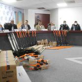 Donan comerciantes herramientas para El H. Cuerpo de Bomberos de Tijuana