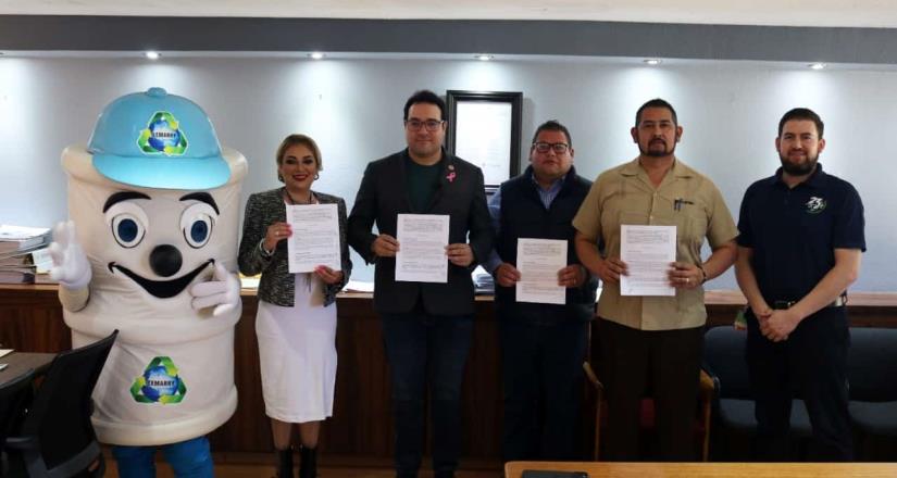 Gobierno de Tecate firma convenio de colaboración con Temarry para adopción de una unidad policiaca
