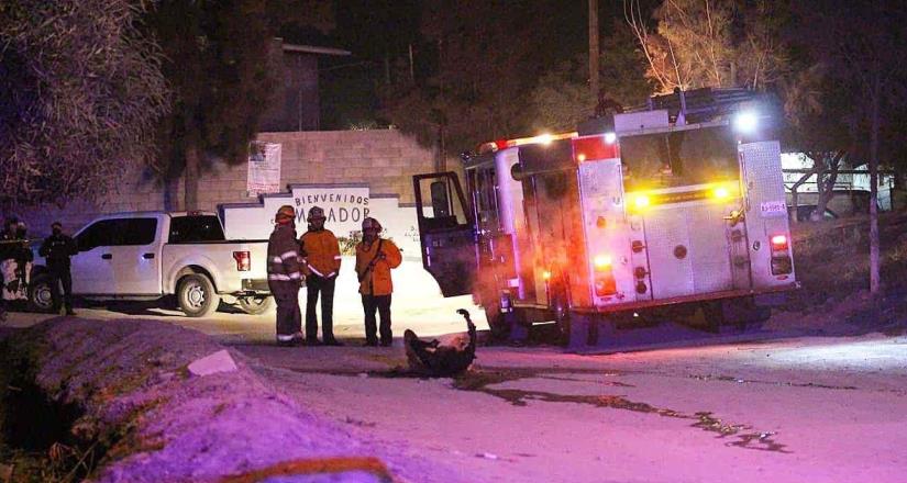 Localizan un cuerpo calcinado en la colonia El Mirador Localizan un cuerpo calcinado en la colonia El Mirador