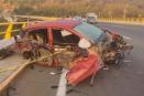 Mueren conductor y su perrito tras choque en carretera México-Toluca