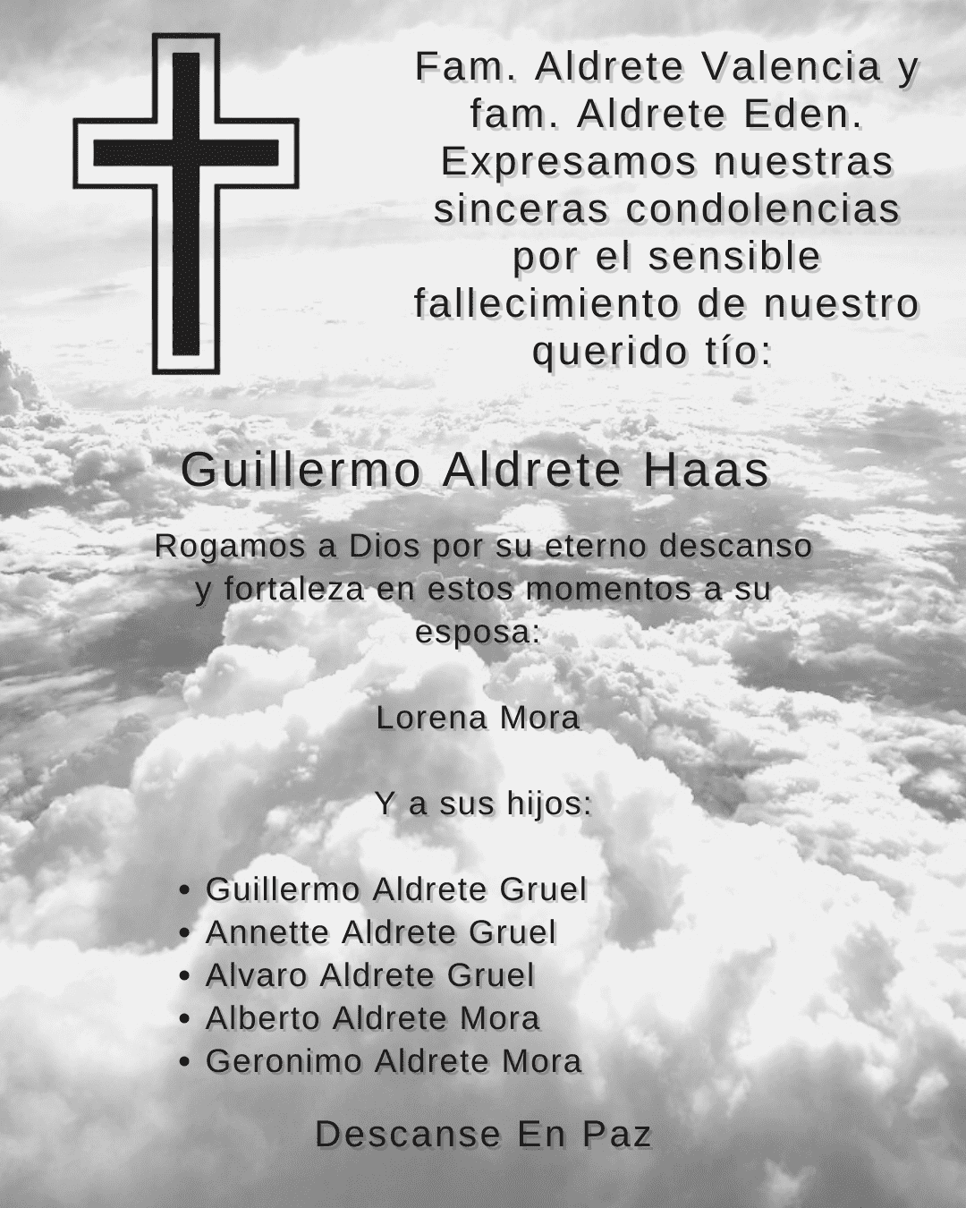 Ing. Guillermo Aldrete Haas