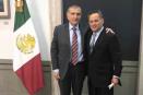 Santiago Nieto se reúne con titular de Segob