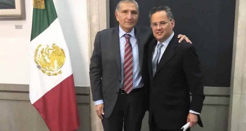Santiago Nieto se reúne con titular de Segob