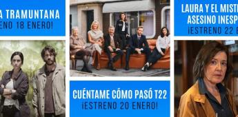 Televisión española inicia el 2022 con 3 de sus estrenos más esperados
