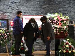 Funeral de la periodista Lourdes Maldonado