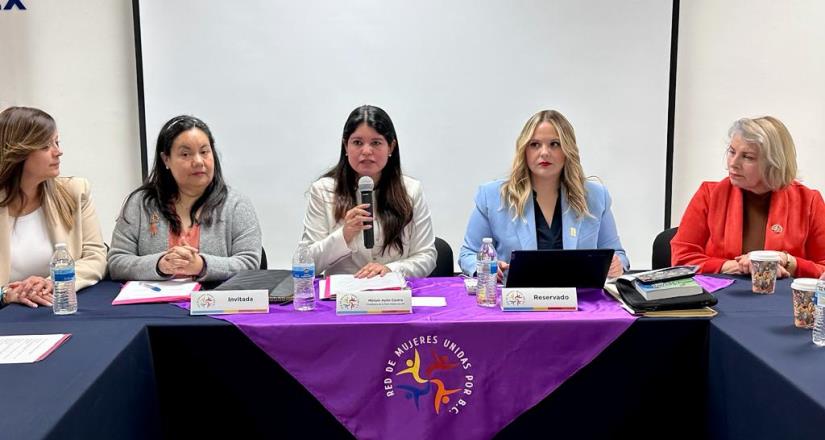 Celebra la Red de Mujeres Unidas por Baja California liberación de Alina Narciso