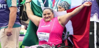 Gloria Zarza Guadarrama gana medalla de oro en Paralímpicos de París