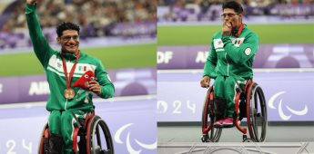 Juan Pablo Cervantes se regala medalla de oro en los Juegos Paralímpicos París 2024