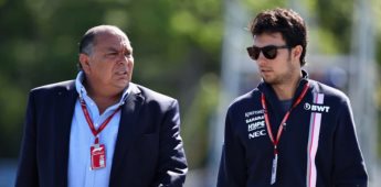 Hospitalizan a papá de Checo Pérez tras un preinfarto