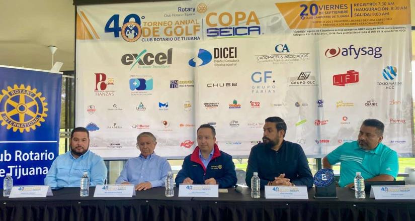 Realizarán Rotarios su “40 Torneo Anual de Golf COPA SEICA” a beneficio de pacientes con Alzheimer