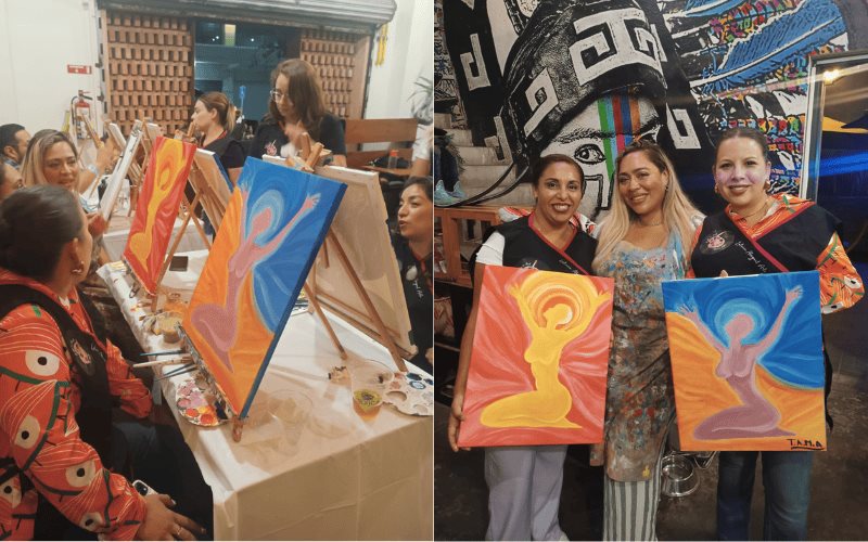 Mujeres tijuanenses proyectan su energía a través del arte Mujeres tijuanenses proyectan su energía a través del arte