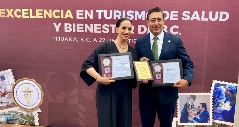 Reconoce Secretaría de Turismo de BC trayectoria de la Dra. Liza María Pompa González