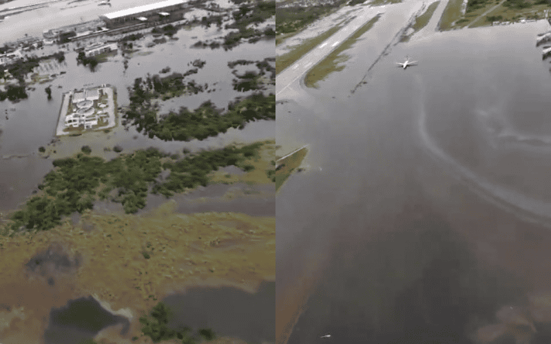 Supervisan refugios temporales en Puerto Morelos