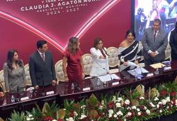 México vive un día histórico con entrega de presidencia a Claudia Sheinbaum: Marina del Pilar