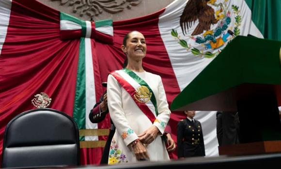 Claudia Sheinbaum Pardo rinde protesta como Presidenta de México