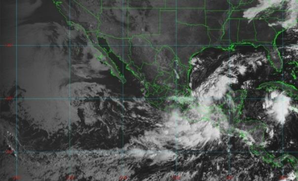 Depresión tropical Once-E generará lluvias extraordinarias en varios estados del sur de México