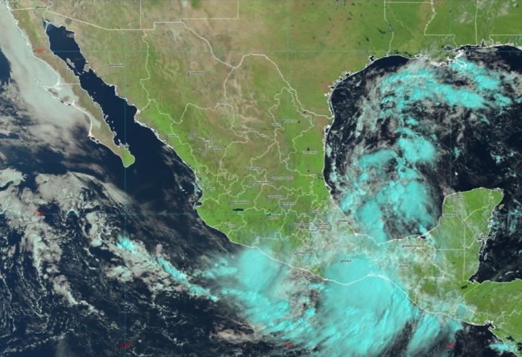 Depresión tropical Once-E se intensificará a tormenta tropical en las siguientes horas