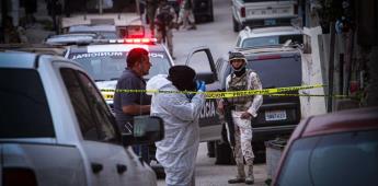 Se registra ataque armado al interior de un domicilio en la colonia Mineral de Santa Fe