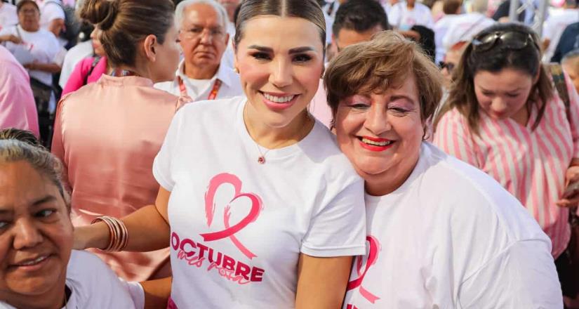 Marina del Pilar reafirma su compromiso para prevenir el cáncer de mama en Baja California