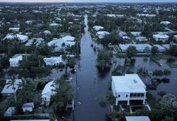 Se viraliza imagen del castillo de Disney World Florida inundado