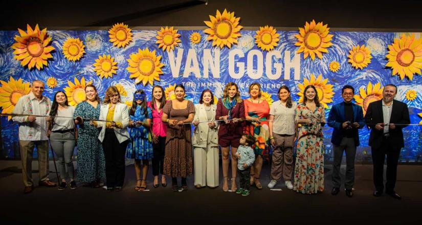 Marina del Pilar inaugura Van Gogh, una experiencia inmersiva en Mexicali