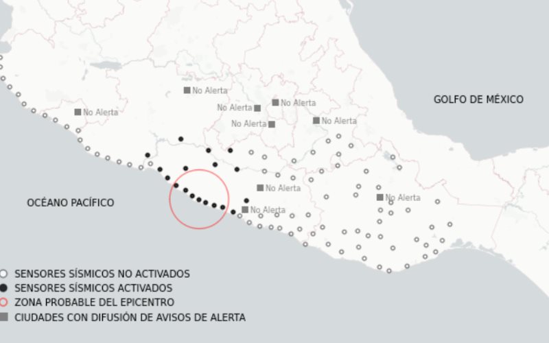 Sismo de magnitud 5 es registrado en Guerrero