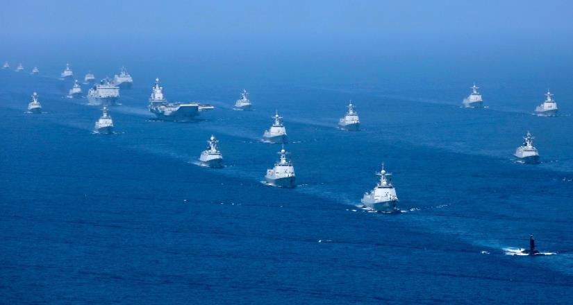 China inició maniobras militares en costas de Taiwán