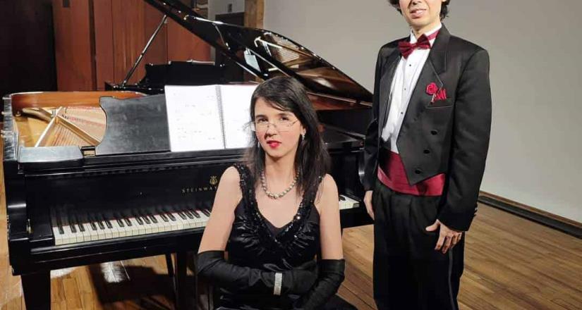 Omar e Ivanna, los primeros pianistas mexicanos en obtener la placa Silver YouTube Creators Awards con música clásica