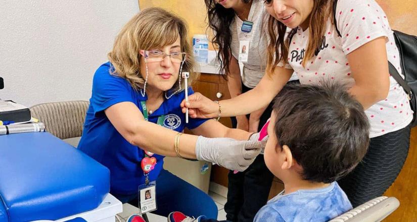 Se realizaron cirugías de estrabismo Con el corazón por delante a través del Sistema DIF Baja California e instituciones de salud.