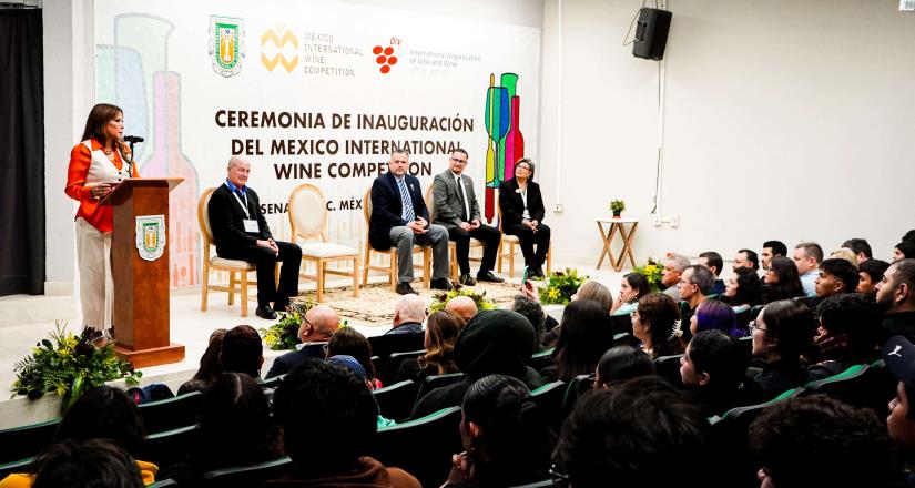 Reconoce alcaldesa Claudia Agatón la proyección de la Mexico International Wine Competition a la industria vinícola ensenadense