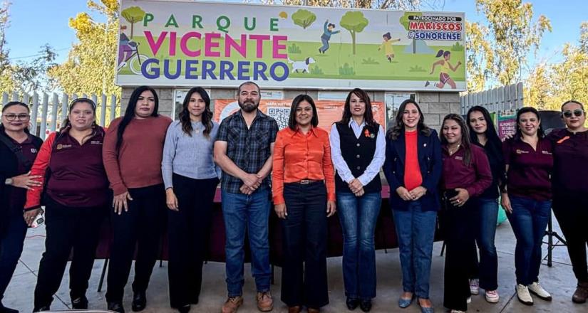 Inmujer BC inaugura el Parque Vicente Guerrero como Punto Naranja