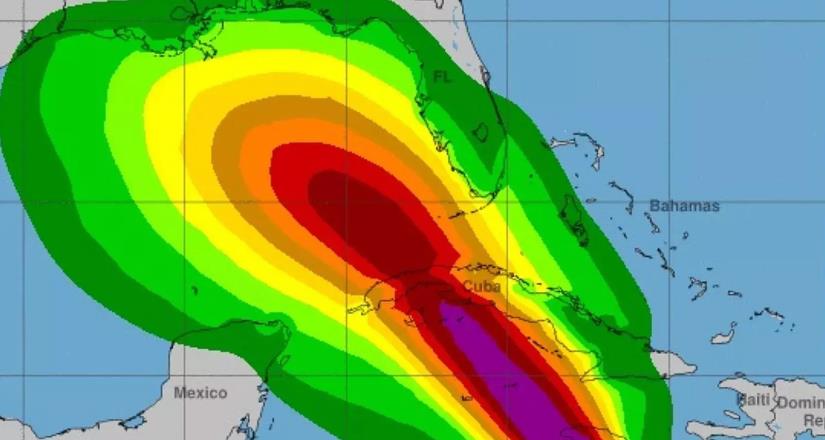 Tormenta Rafael será huracán antes de impactar a Cuba