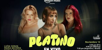 Amazon Music celebra la música latina con el evento Platino En Vivo Livestream el 12 de noviembre