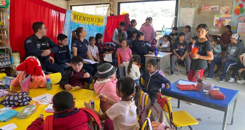 Refuerza Gobierno de Ensenada la seguridad y valores en la ni&ntilde;ez San Sim&oacute;n