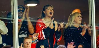 Taylor Swift deslumbra con un corsé negro de Victorias Secret en partido de la NFL