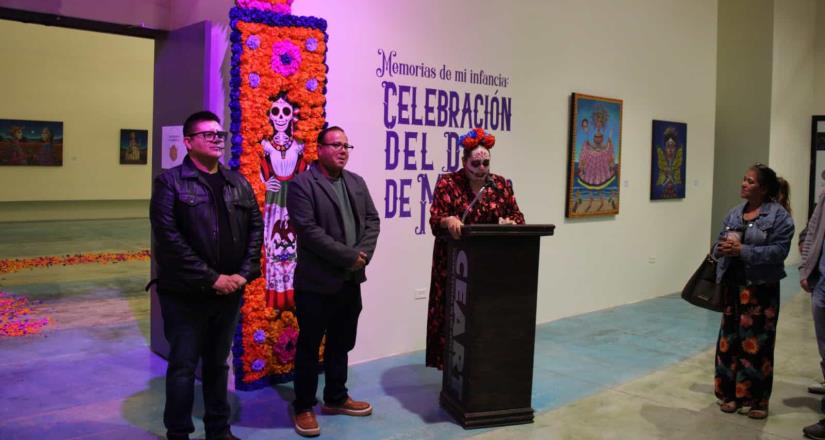 Exposición Memorias de mi infancia: Celebración de Día de Muertos en CEART Rosarito