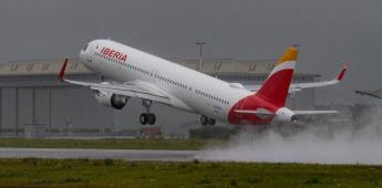 Iberia estrena el avión A321-XLR, el modelo más moderno de Airbus