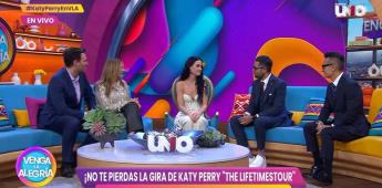 Katy Perry causa asombro con su inesperada aparición en Venga la alegría