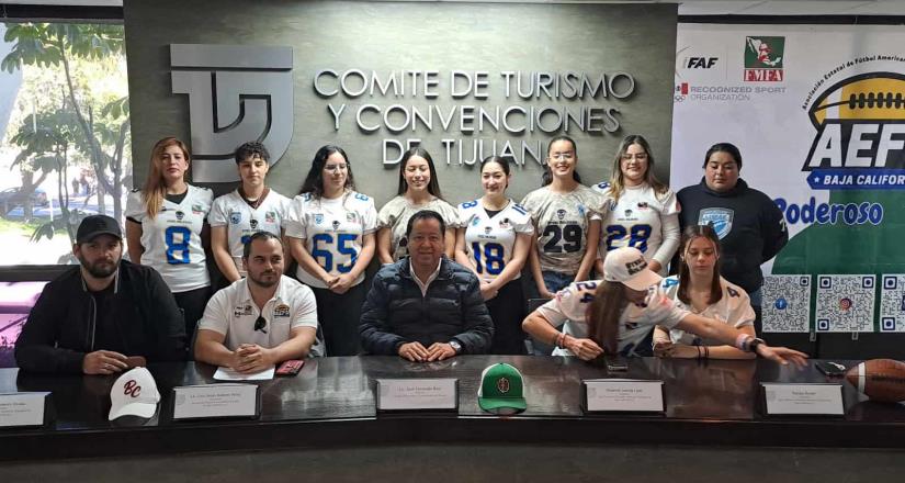 Será Tijuana sede del Campeonato Nacional de Futbol Americano Femenil Equipado