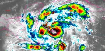 Tormenta tropical Sara toca tierra sobre el noreste de Honduras