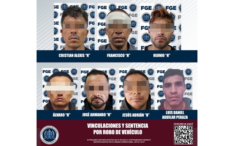 Fiscalía de Rosarito desarticula banda criminal dedicada al robo de vehículos